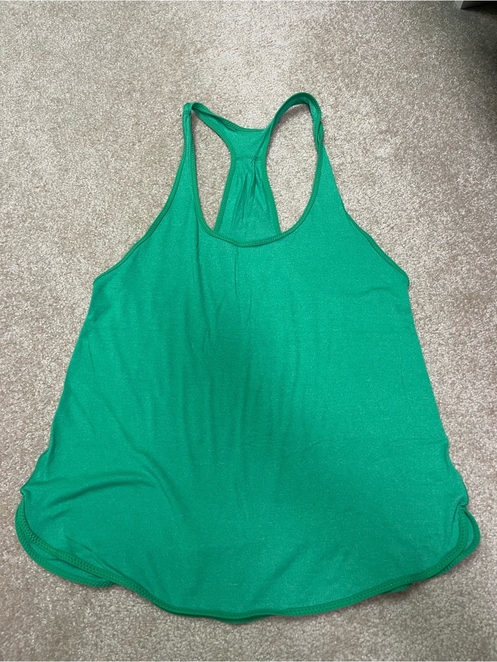 lululemon athletica Emerald Green Racerback Tank